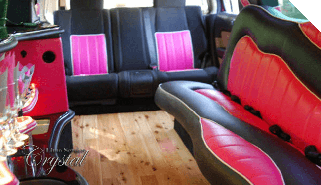 Kalamazoo limousine including our pink Hummer Limousine